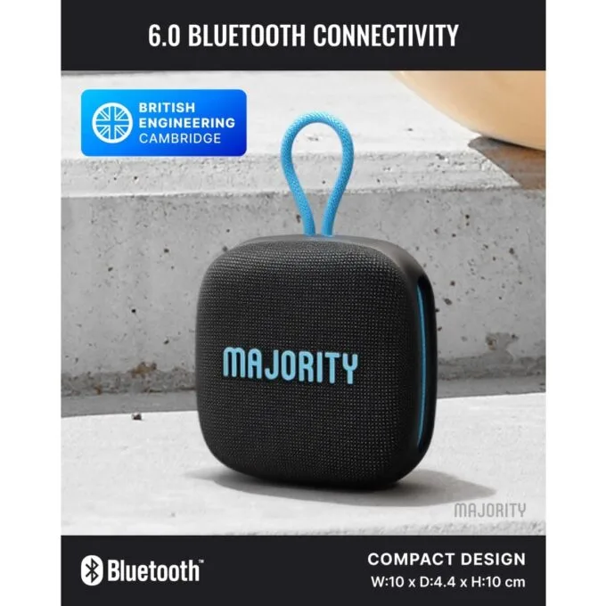Majority Portable Speakers Move 1 IPX65 12W Rugged USB/AUX/SD UK — image 6