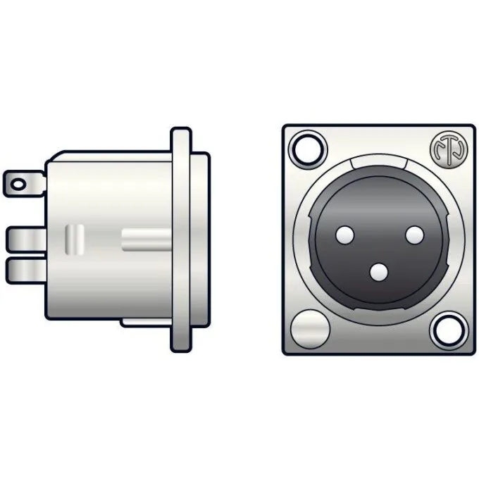Neutrik NC3MDLX XLR Male D 762.396UK — image 1