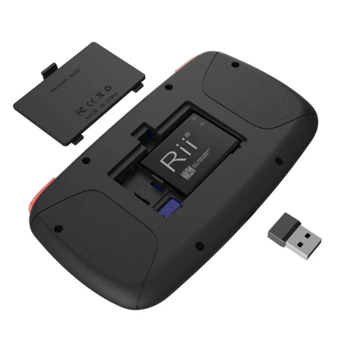 Rii Mini Keyboard Wireless 2.4GHz & Bluetooth with Touchpad, Scrollwheel, Media & L/R Keys i4 — image 7