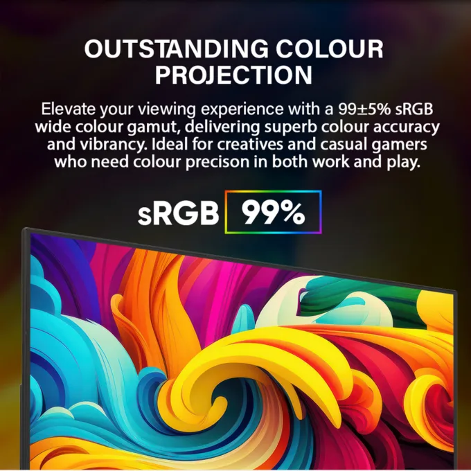 Armaggeddon Gaming Monitor 22'' FHD 120Hz 1ms PXP22G Black — image 5