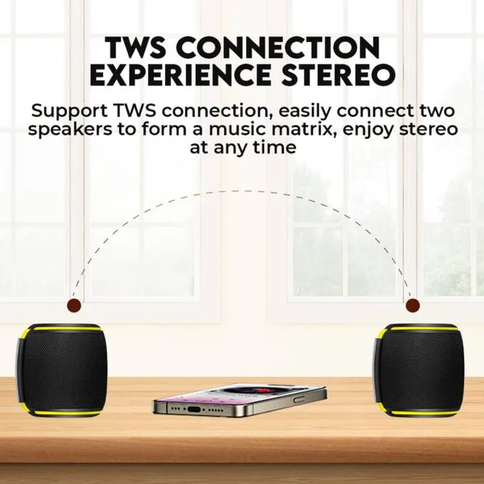 SonicGear Portable Speaker TWS BT/USB/FM/RGB IPX5 10W SONICGO! BOOM 2 — image 14