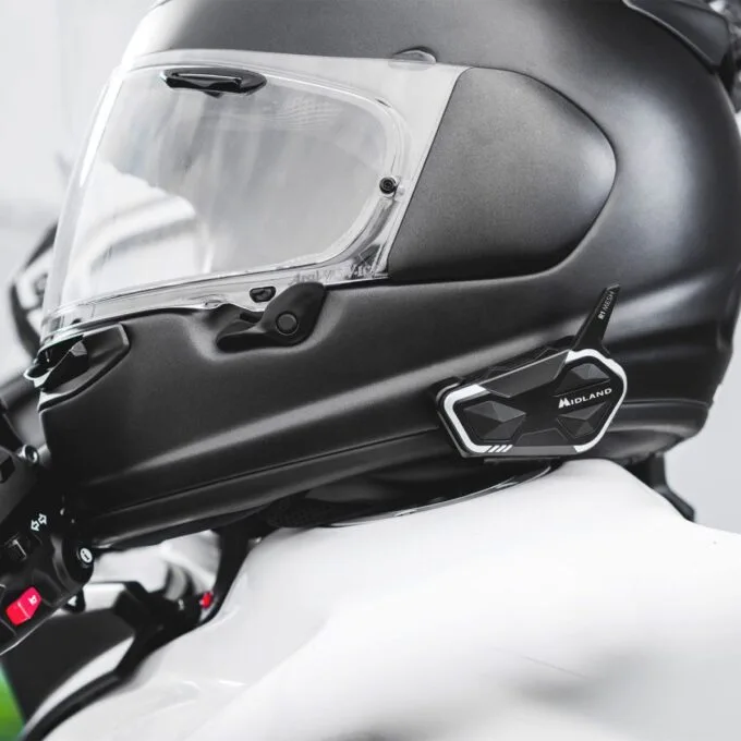 Midland Moto Intercom R1 Mesh Hybrid BT & Mesh Helmet Headset (single) — image 7
