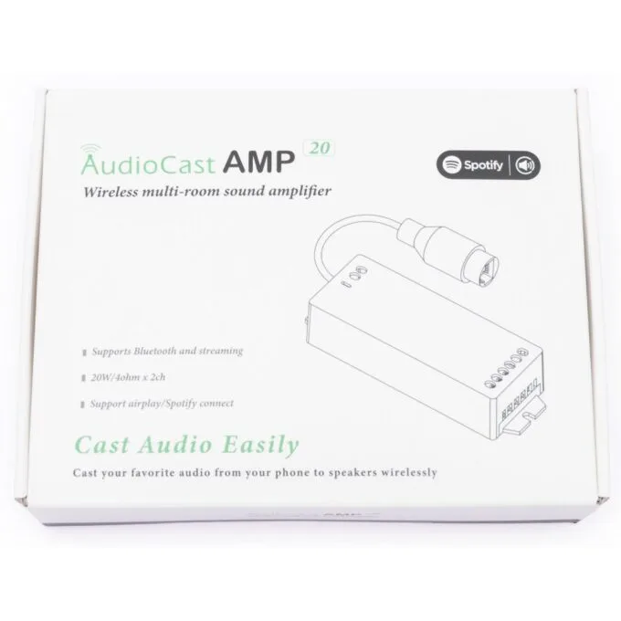 iEast Audiocast AMP20 Multiroom Amplifier WiFi & BT 2x20W Airplay-Spotify — image 7