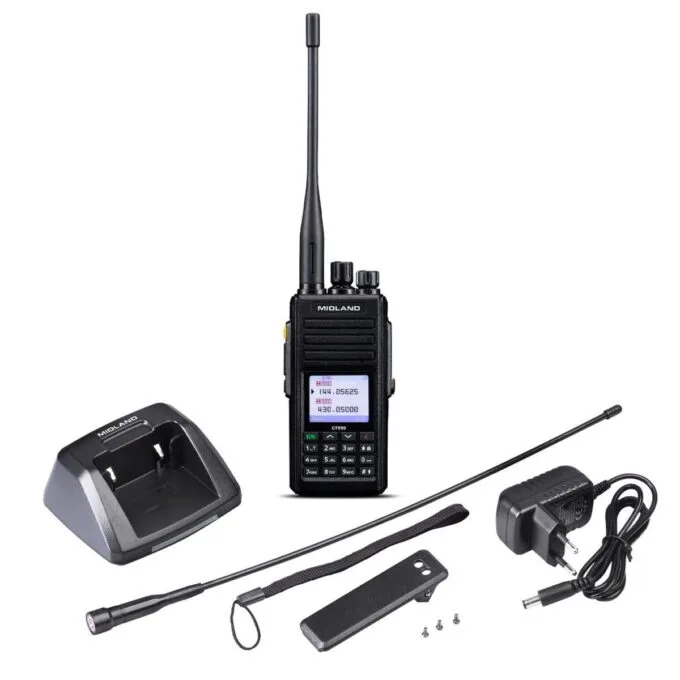 Midland Radio Amateur VHF/UHF 10W IP67 3600mAh CT990-EBR — image 7