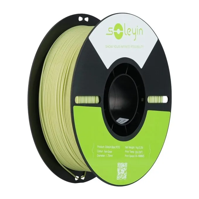 Creality Soleyin Basic PETG Fern Green - 3D Printer Filament  1 kg Spool,1.75 — image 1
