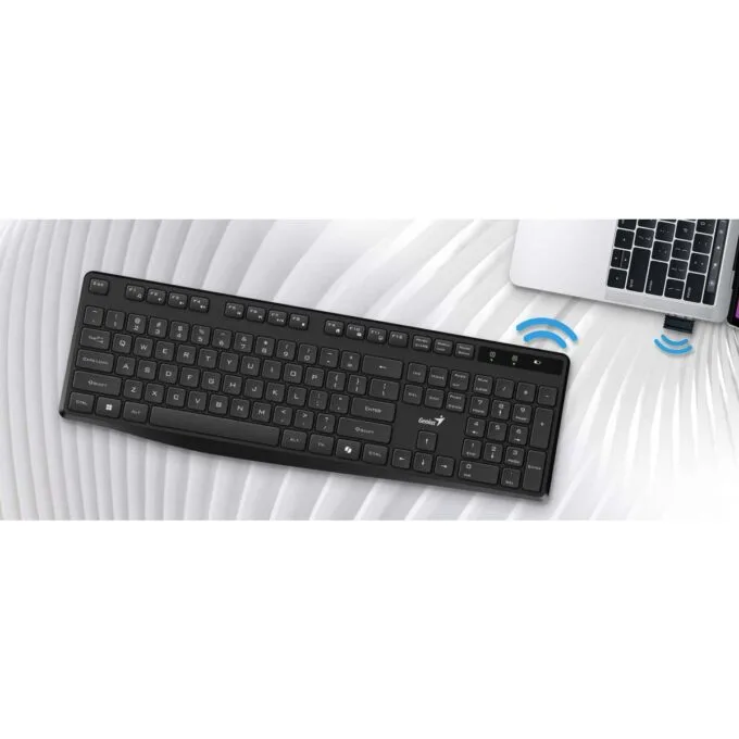Genius Keyboard Wireless AI Silent & Low Profile KB-7200 English — image 8