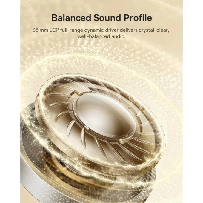 Baseus Headphones Over Ear ANC, LDAC, Spatial Acoustics, 80-Hour Battery, MH1 Black — image 7