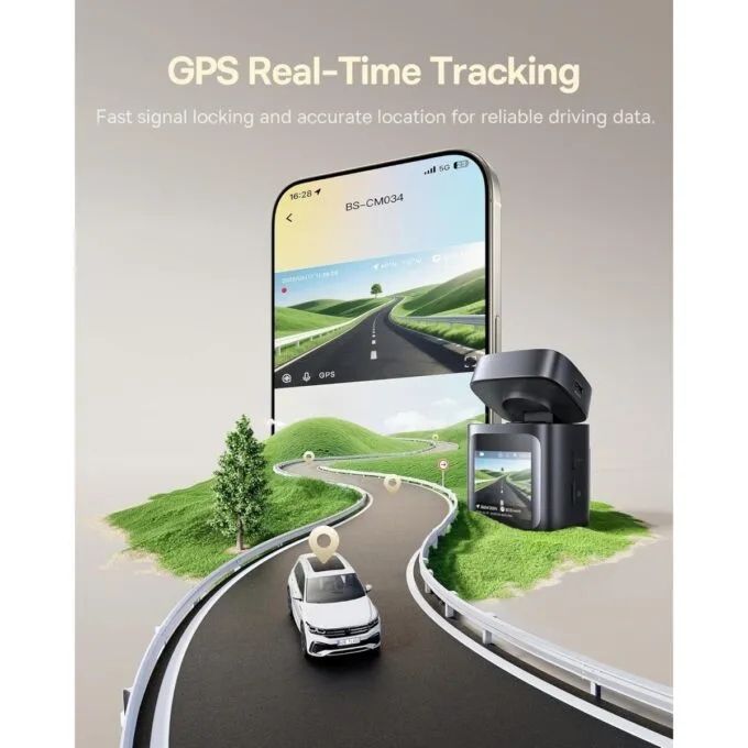 Baseus Car Dashcam Front 4K PrimeTrip VD1 Pro Black — image 7