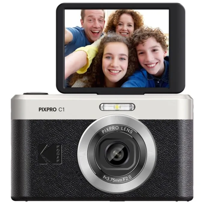 Kodak PixPro C1 Black + 16GB memory card — image 1