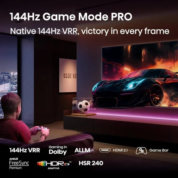Hisense 98E7Q 98'' 4K Smart QLED  TV — image 3
