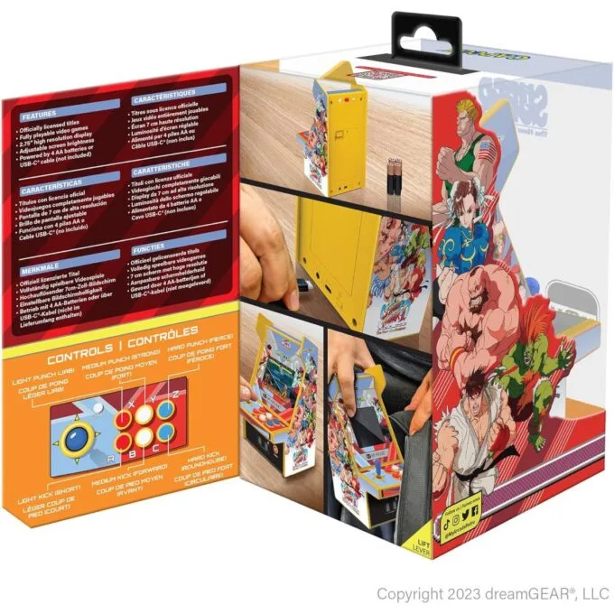 My Arcade MICRO PLAYER PRO SUPER STREET FIGHTER II (2 GAMES IN 1) — image 7
