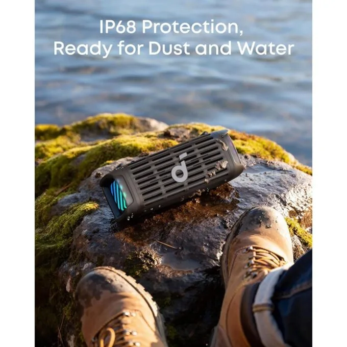 Anker Soundcore Speaker Boom 3i ,IP68 Waterproof, Floating Playback, Saltwater-Resistant, Bluetooth 5.3  Black — image 4