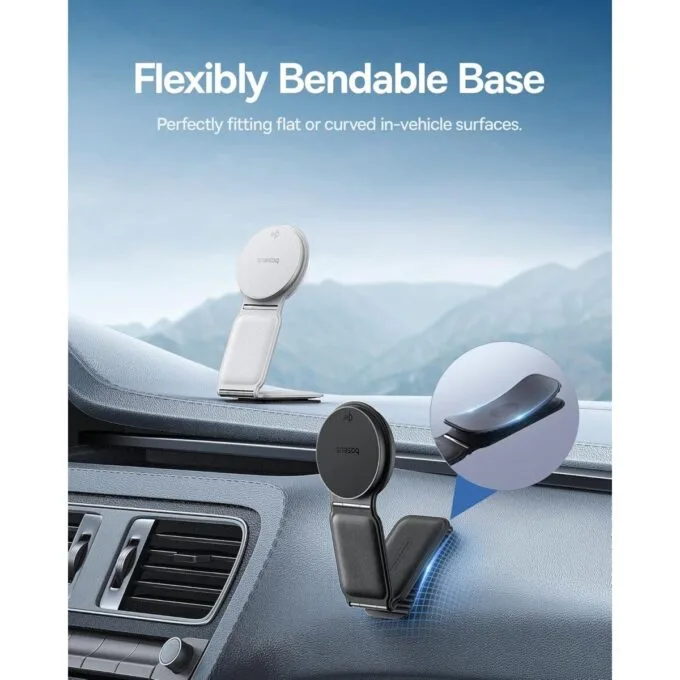 Baseus Car Charger Wireless Dash Magnetic PrimeTrip Series C02 Black — image 5