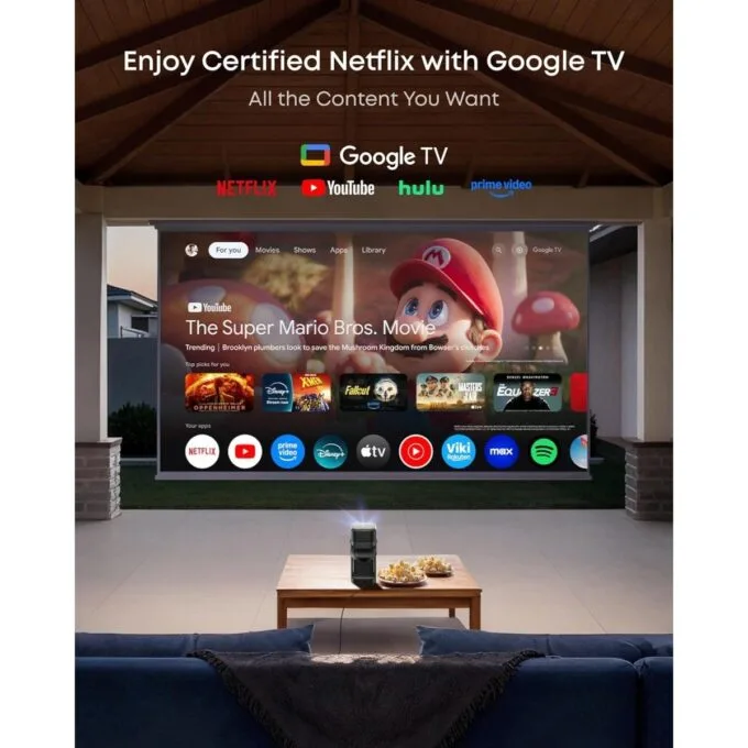 Anker Nebula PX P1 Mini Portable Android 1080p Projector 650 ANSI — image 7