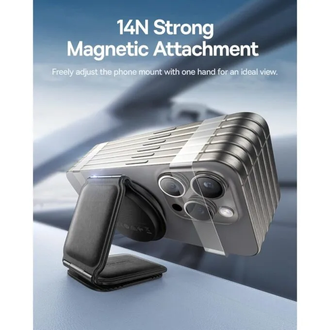 Baseus Car Charger Wireless Dash Magnetic PrimeTrip Series C02 Black — image 6