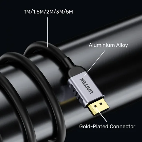 Unitek DisplayPort 1.4 Cable 8K 60Hz 2.0m C1628BK-2M — image 8