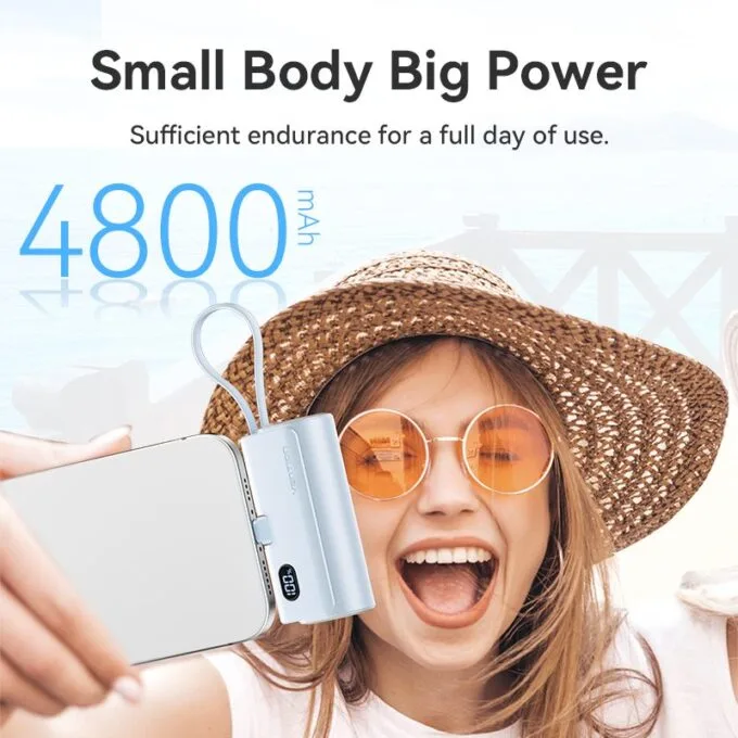 Vention Powerbank 4800mAh 22.5W Foldable Lightning Black FHRB0 — image 8