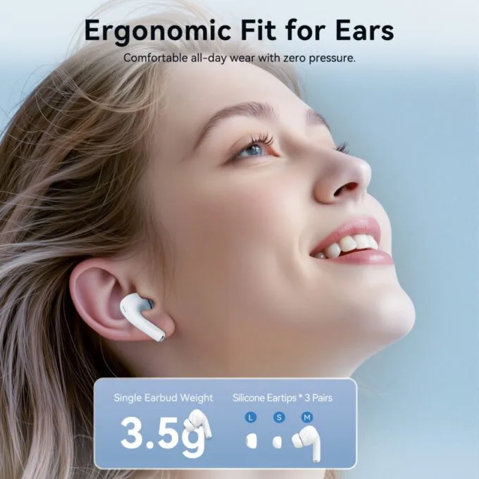 Vention Earphones BT TWS InEar ECHO LITE E11 Plus White NBVW0-Plus — image 8