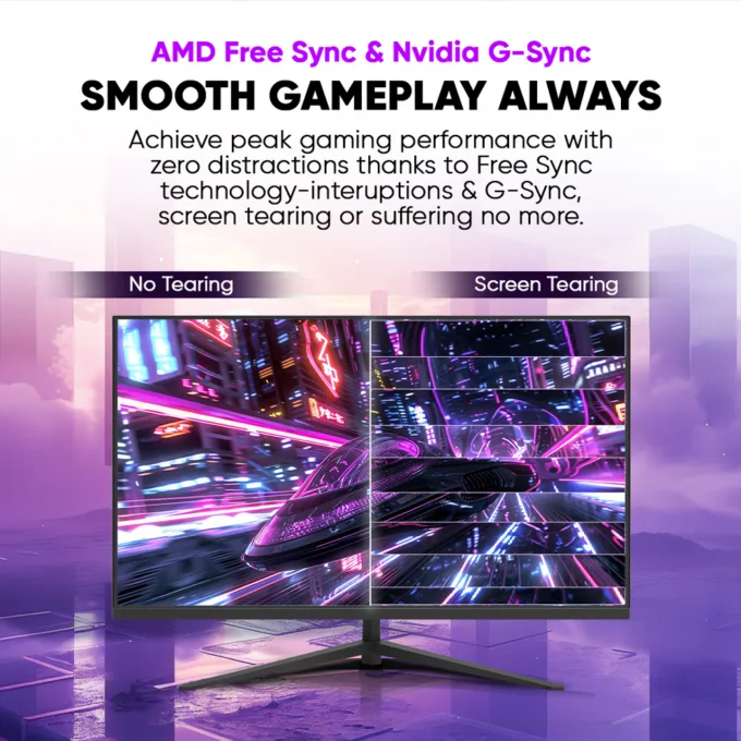 Armaggeddon Gaming Monitor 32'' Slim Frame 2K IPS 180Hz 1ms PXP32Pro Black — image 8
