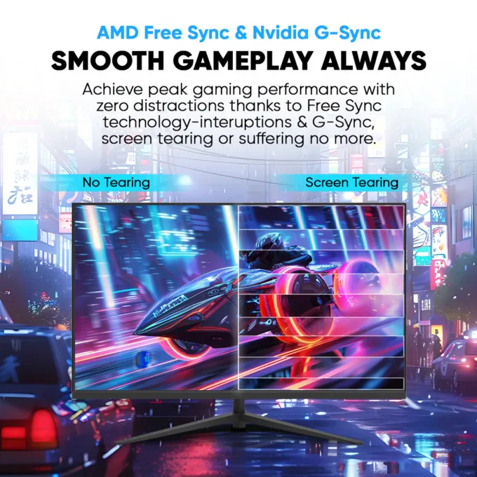 Armaggeddon Gaming Monitor 27'' Slim Frame FHD IPS 165Hz 1ms PXP27G Black — image 8