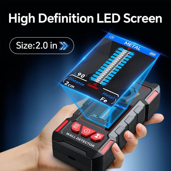 Noyafa Wall Detector-High Sensitivity, Safety Drilling, Support Various Material Detection NF-5105 — image 8