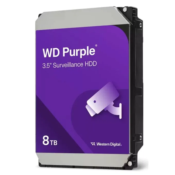 Western Digital HDD 3.5'' PURPLE CCTV 8TB WD85PURZ — image 1