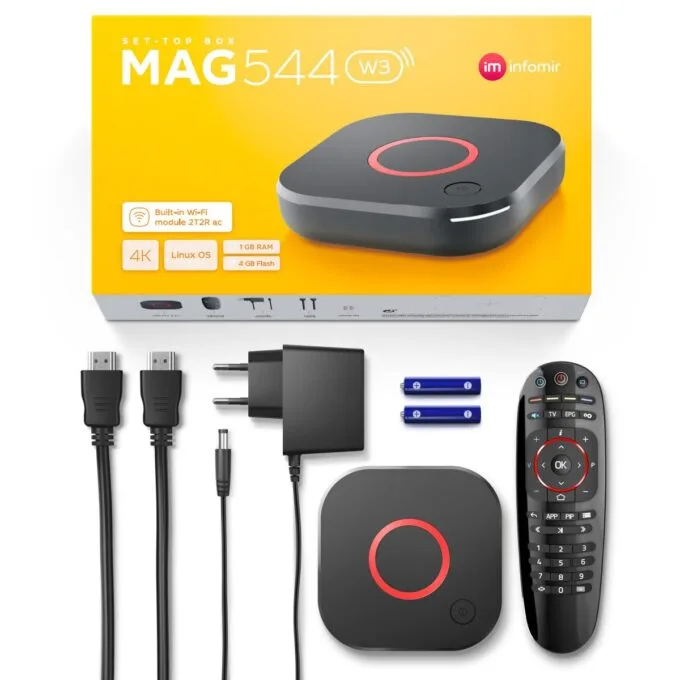 Infomir MAG544W3 IPTV Set-Top Box with Dual Band Wi-Fi 4K — image 9