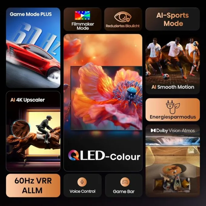 Hisense 75E7Q 75'' 4K Smart QLED TV — image 2