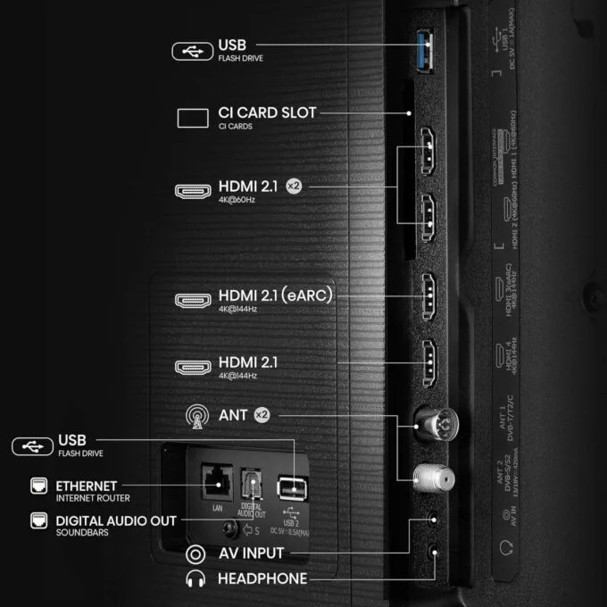 Hisense 98E7Q 98'' 4K Smart QLED  TV — image 12