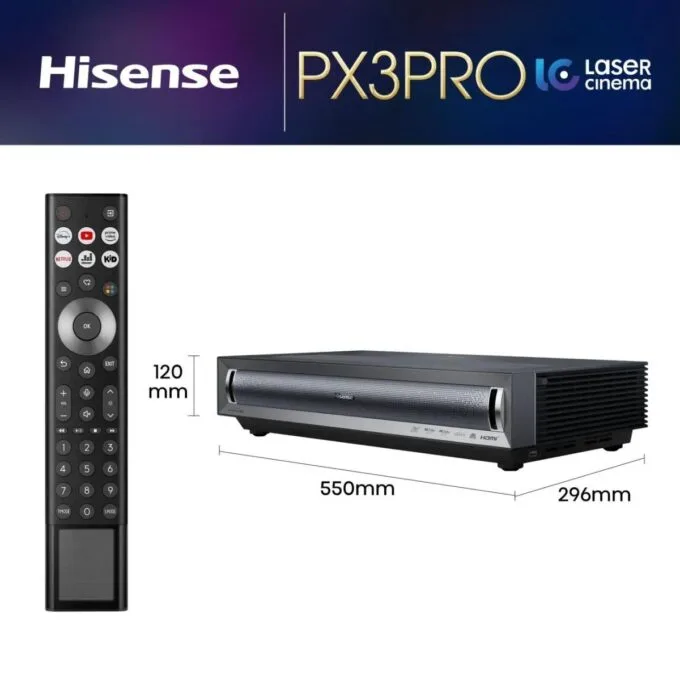 Hisense PX3 PRO 4K  Laser Projector — image 10