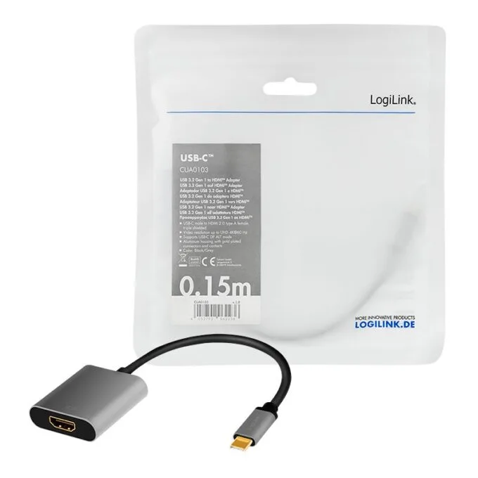 LogiLink USB 3.2 USB-C - HDMI — image 4