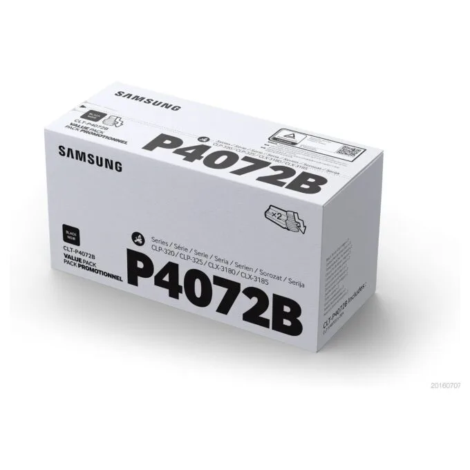 Samsung CLT-P4072B 2-pack Black Toner Cartridges toner cartridge — image 1