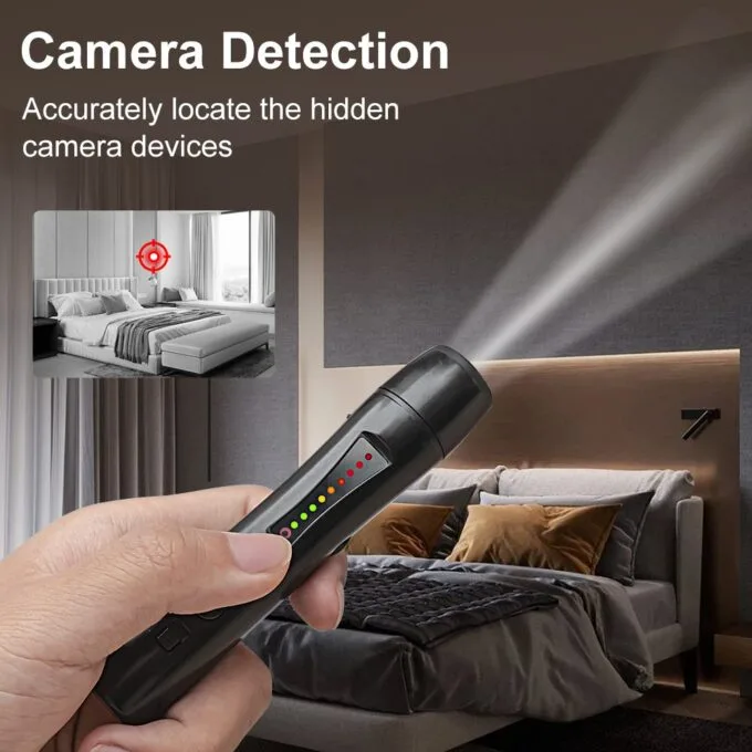 Noyafa Anti-Spy 3-In-1 Infrared Detector for Hidden Cameras, GPS Trackers, RF Bugs JMS-110 — image 10