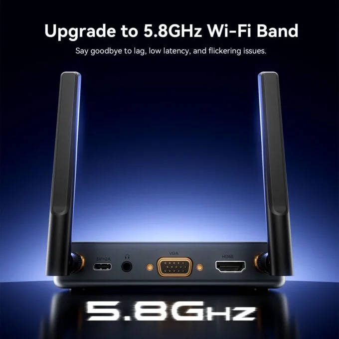 Vention ADTH0 Enterprise-Grade Wireless 5.8GHz HDMI to HDMI+VGA+USB-C (Supports up to 8 Transmitters) — image 15