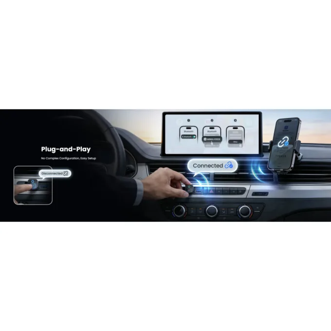 MINIX CAR Wired to Wireless CarPlay & Android Auto USB Dongle CA525 — image 9