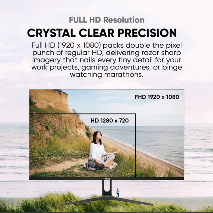 Armaggeddon Gaming Monitor 24'' Slim Frame FHD IPS 165Hz 1ms PXP24G Black — image 9