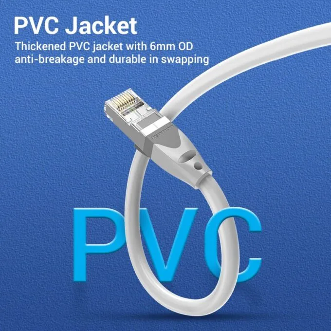 Vention NETWORK Cable CAT6A SFTP 30.0m Grey IBHHT — image 8