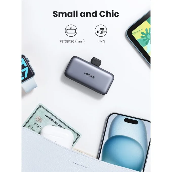 Ugreen Nexode PB503 5000 mAh 20W grey — image 6