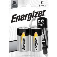 Energizer Batteries Alkaline C (2pcs) Alkaline Everyday