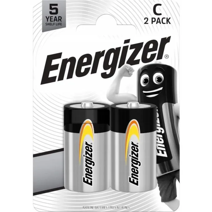 Energizer Batteries Alkaline C (2pcs) Alkaline Everyday — image 1