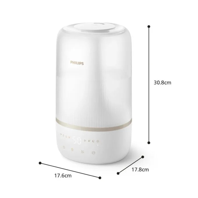 PHILIPS Ultrasonic Air Moisturizer HU1510/04 white — image 9