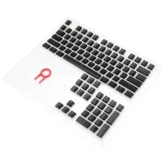 Redragon Keycap Set A130 PBT Doubleshot Black