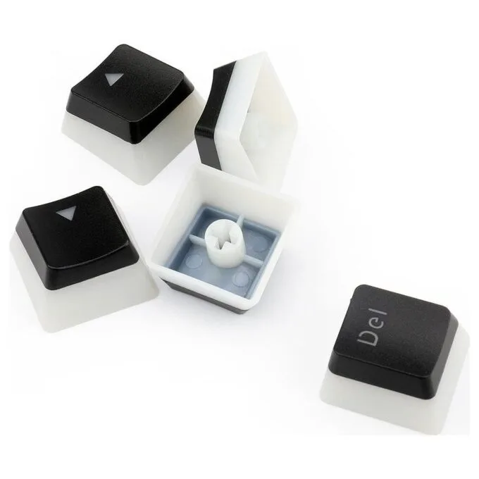 Redragon Keycap Set A130 PBT Doubleshot Black — image 2