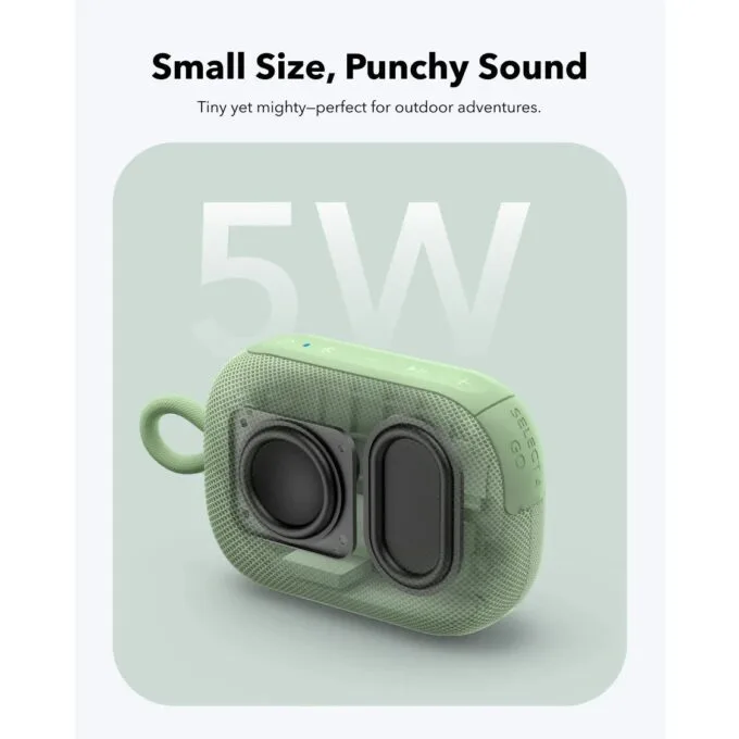 Anker Soundcore Speaker Select 4 Go Ultra Portable Bluetooth Speaker Green — image 4