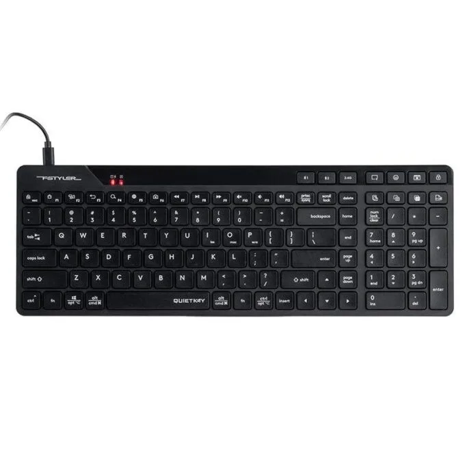 A4Tech Fstyler FBK27CAS Black 2.4GHz+BT (Silent) — image 1