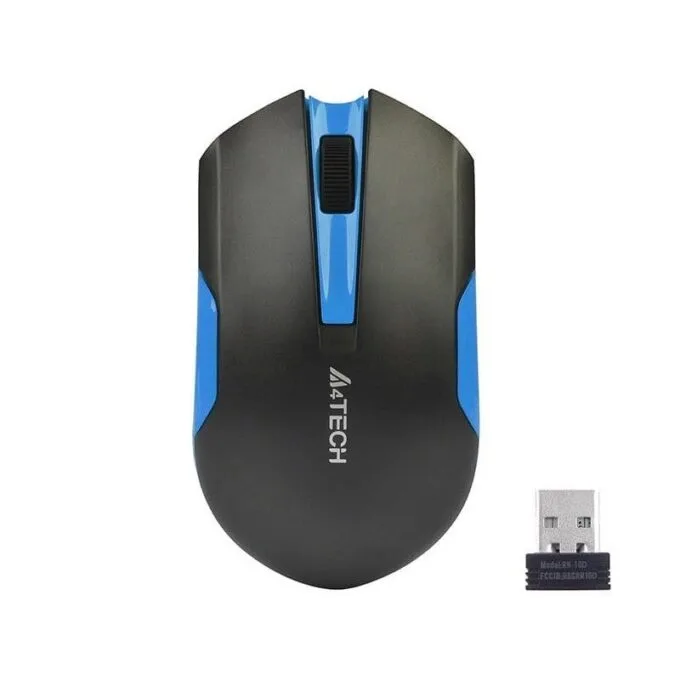 A4Tech V-TRACK G3-200N-1 black and blue — image 1