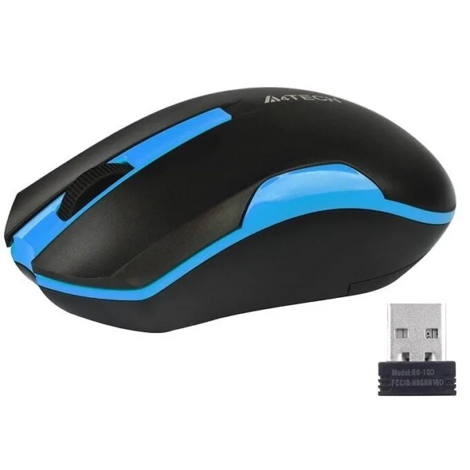 A4Tech V-TRACK G3-200N-1 black and blue — image 7