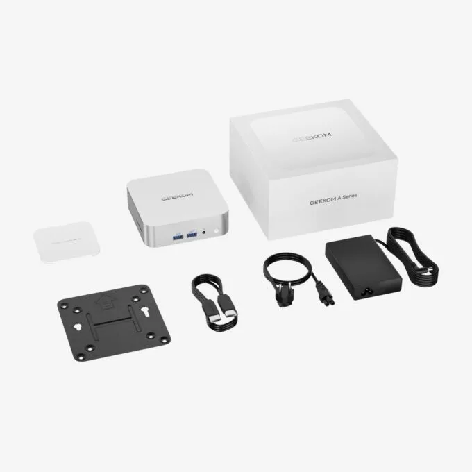 GEEKOM A6 Mini PC AMD Ryzen7 6800 16GB DDR5, 1TB NVMe, 2.5GbE, HDMI/USB-C, Win11 Pro — image 4