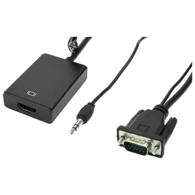 Accura VGA + minijack - HDMI 0.2m — image 1