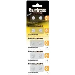 Uniross Alkaline-Coin LR726 AG2 LR59 Battery (10pack)